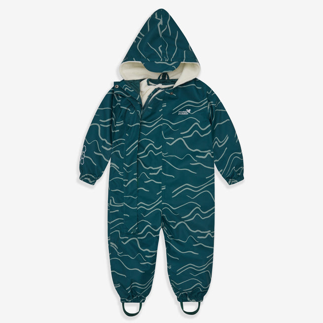 3 in 1 Waterproof Scampsuit Green Mountain